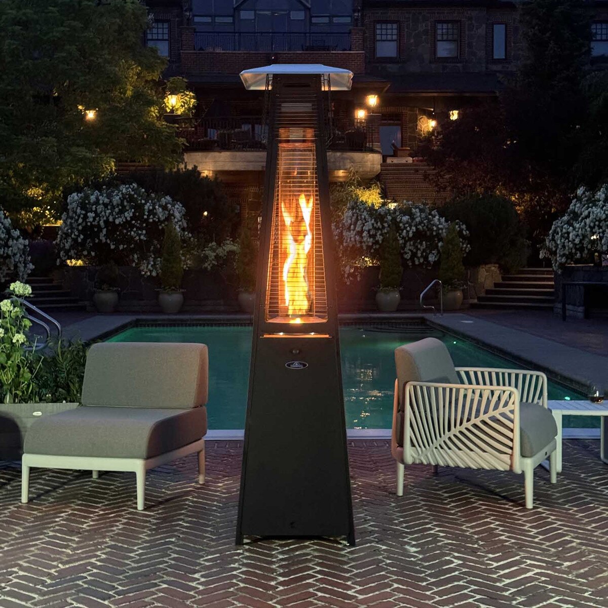 Victor Black Spiral Patio Heater